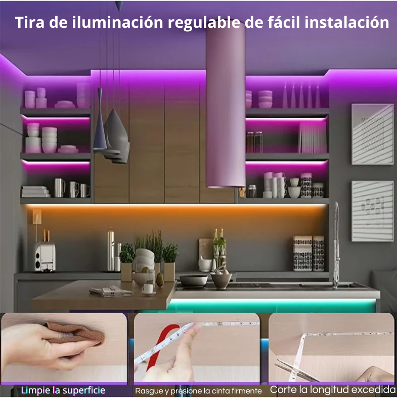 TIRAS DE LUCES LED